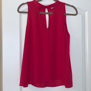 Pink Lush sleeveless blouse. Sz Small